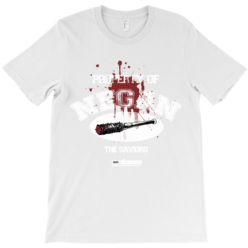 The Walking Dead Property Of Negan Sweatshirt T-shirt | Artistshot