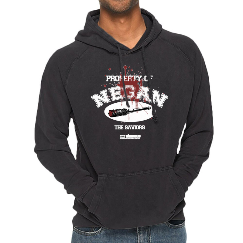 The Walking Dead Property Of Negan Sweatshirt Vintage Hoodie | Artistshot