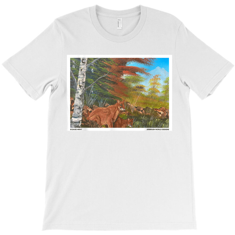 Cougars Lions Of The Mountain Animals Of The World Gift T Shirt T-shirt | Artistshot