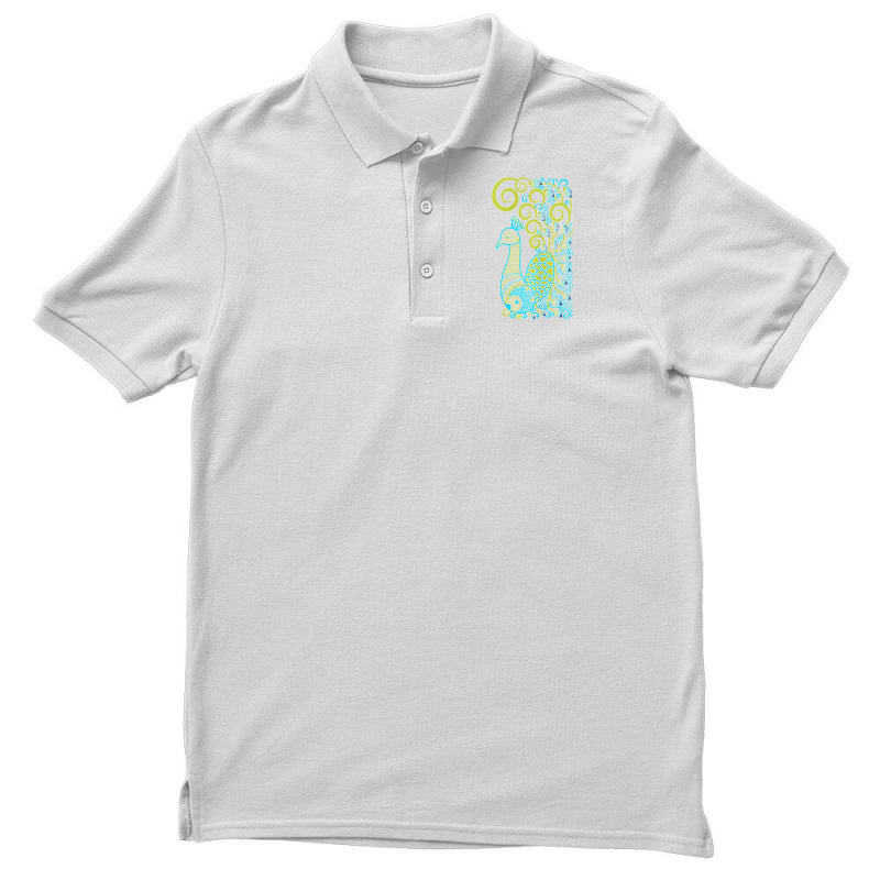 Peacock Mandala & Yoga Gift T Shirt Men's Polo Shirt | Artistshot