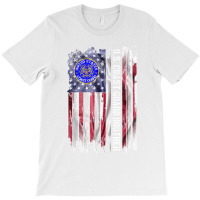 Vintage Usa American Flag Proud Us Coast Guard Brother Funny T Shirt T-shirt | Artistshot