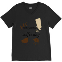 International Coffee Day  Shirt International Coffee Day   1093 V-neck Tee | Artistshot