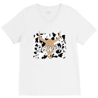 Cowgirl Howdy Heifer T Shirt V-neck Tee | Artistshot