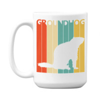 Cute Grounghog Animal Premium T Shirt 15 Oz Coffee Mug | Artistshot