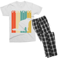 Cute Grounghog Animal Premium T Shirt Men's T-shirt Pajama Set | Artistshot