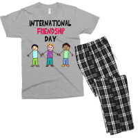 International Friendship Day Funny  Shirt International Friendship Day Men's T-shirt Pajama Set | Artistshot