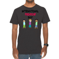 International Friendship Day Funny  Shirt International Friendship Day Vintage T-shirt | Artistshot