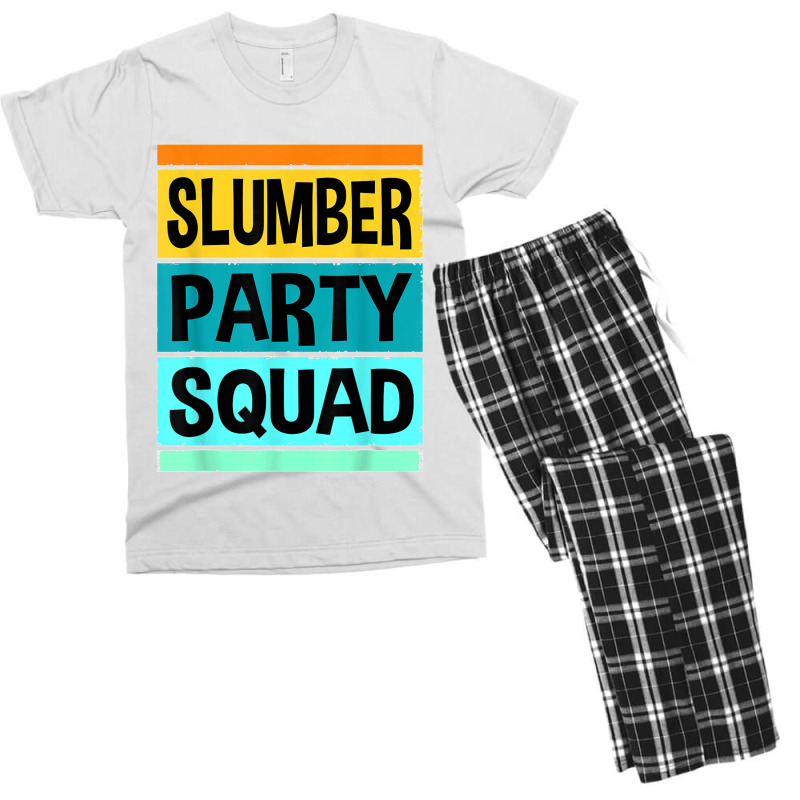 Girls Sleep Over Squad Sleep Over Party Birthday Pjs T Shirt Men's T-shirt Pajama Set | Artistshot