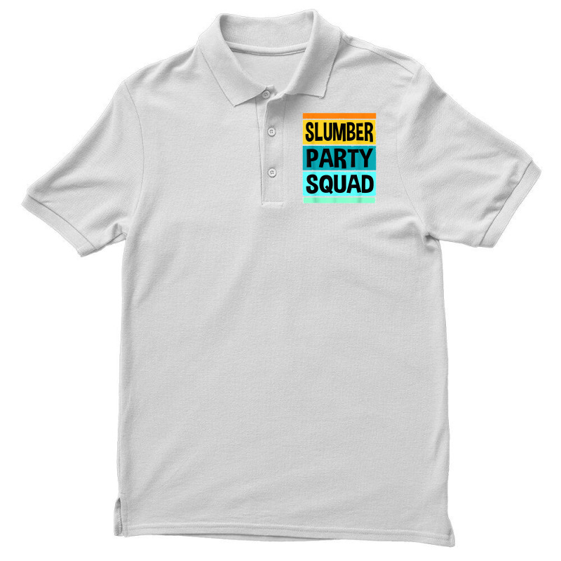 Girls Sleep Over Squad Sleep Over Party Birthday Pjs T Shirt Men's Polo Shirt | Artistshot