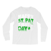 Happy St Pat Trex Day Funny Dino T Rex St Patricks Day Boys T Shirt Long Sleeve Shirts | Artistshot