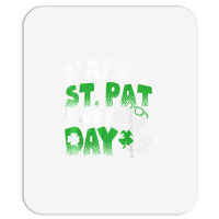 Happy St Pat Trex Day Funny Dino T Rex St Patricks Day Boys T Shirt Mousepad | Artistshot