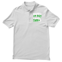 Happy St Pat Trex Day Funny Dino T Rex St Patricks Day Boys T Shirt Men's Polo Shirt | Artistshot