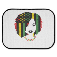 Juneteenth Black Women Flag History African American 1865 T Shirt Rear Car Mat | Artistshot