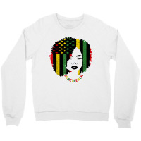 Juneteenth Black Women Flag History African American 1865 T Shirt Crewneck Sweatshirt | Artistshot