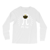 Pi Day Design For An Airplane Pilot T Shirt Long Sleeve Shirts | Artistshot