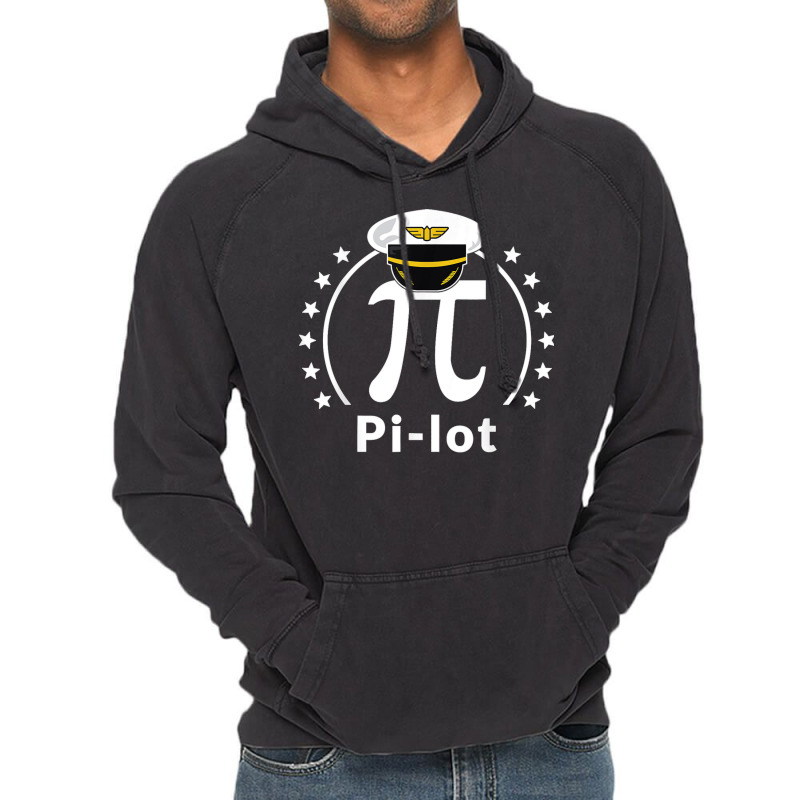 Pi Day Design For An Airplane Pilot T Shirt Vintage Hoodie | Artistshot