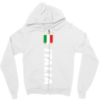 Proud Italian   Italia Design   Italian Soccer Jersey Style T Shirt Zipper Hoodie | Artistshot