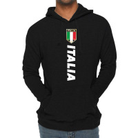 Proud Italian   Italia Design   Italian Soccer Jersey Style T Shirt Lightweight Hoodie | Artistshot