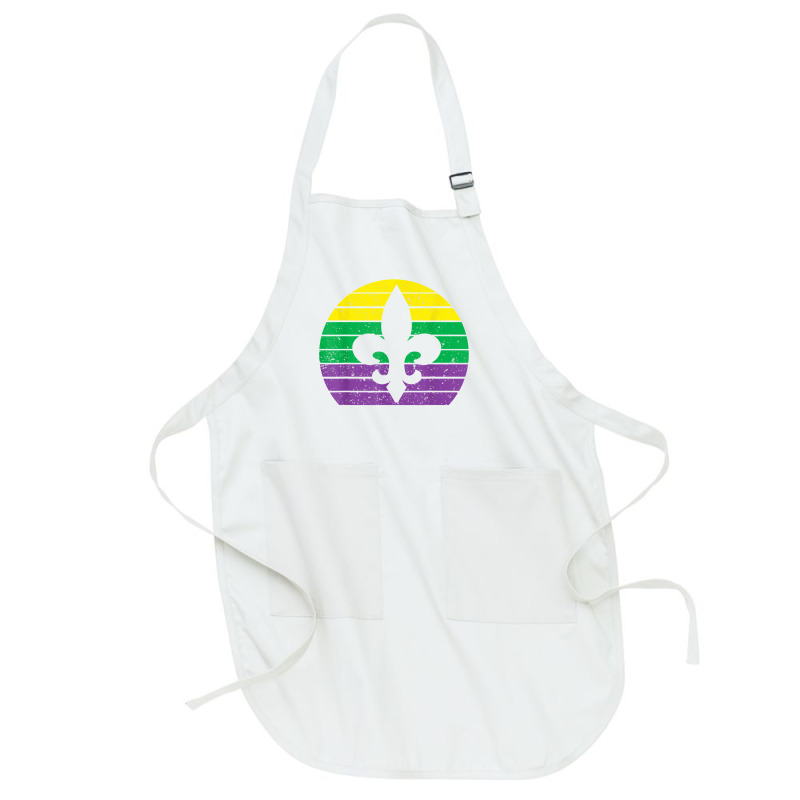 Retro Jester Hat Silhouette Mardi Gras Carnival T Shirt Full-length Apron | Artistshot