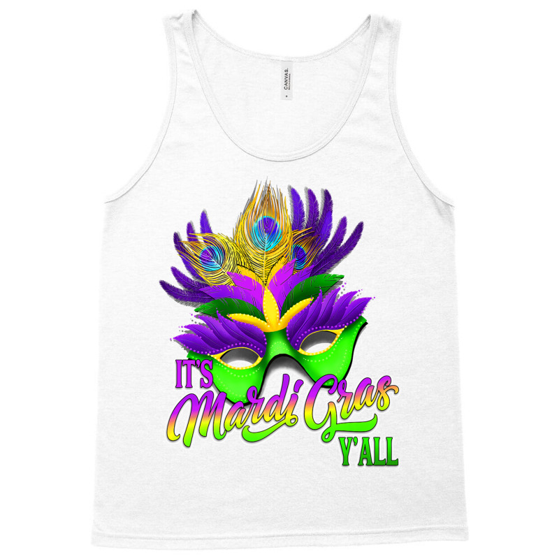 Vintage Mardi Gras Y' All, New Orleans, La , For Men & Women Premium T Tank Top | Artistshot