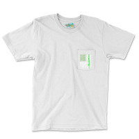 Woodworking St Patrick's Day Vintage Irish American Flag Premium T Shi Pocket T-shirt | Artistshot