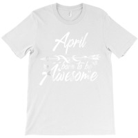 April Gift Name Funny Personalized Women Birthday Joke Idea Tank Top T-shirt | Artistshot