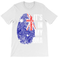 Australian Flag Dna Fingerprint Australia Premium T Shirt T-shirt | Artistshot