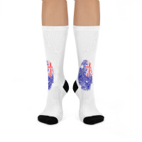 Australian Flag Dna Fingerprint Australia Premium T Shirt Crew Socks | Artistshot