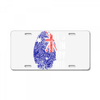 Australian Flag Dna Fingerprint Australia Premium T Shirt License Plate | Artistshot