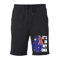 Australian Flag Dna Fingerprint Australia Premium T Shirt Fleece Short | Artistshot