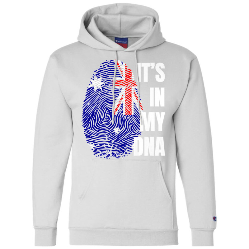 Australian Flag Dna Fingerprint Australia Premium T Shirt Champion Hoodie | Artistshot