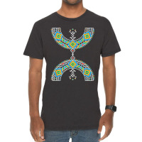 Berbér Amazigh Flag Symbol Kabyle Amazigh Symbol T Shirt Vintage T-shirt | Artistshot