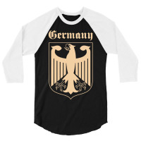 Germany Deutschland Bundesadler Berlin 3/4 Sleeve Shirt | Artistshot