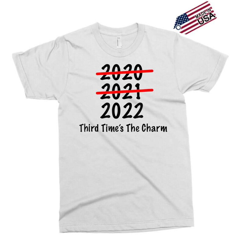 Funny 2022 Third Times The Charm T Shirt Exclusive T-shirt | Artistshot