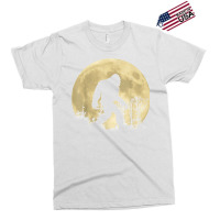 Funny Bigfoot Sasquatch Full Moon Forest T Shirt Exclusive T-shirt | Artistshot