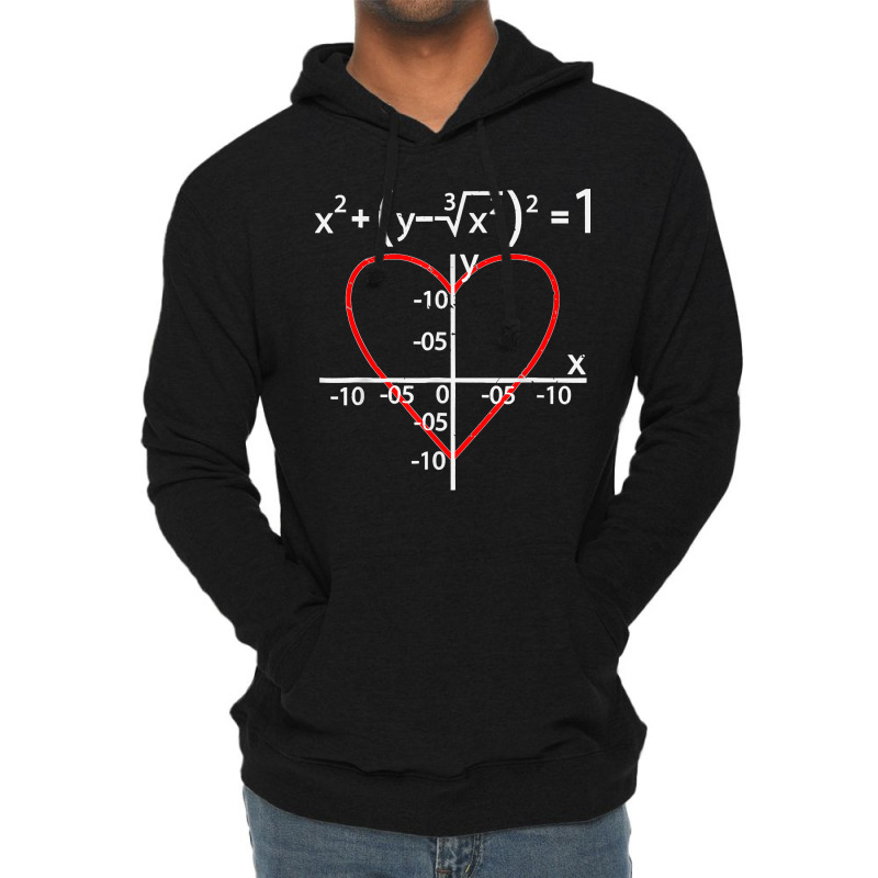 Funny Math Teacher Scientist Valentines Day Idea Math T Shirt Lightweight Hoodie | Artistshot