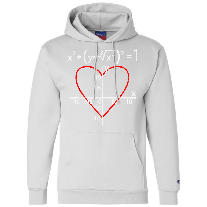 Funny Math Teacher Scientist Valentines Day Idea Math T Shirt Champion Hoodie | Artistshot