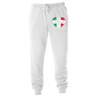 Italy Italia Italian Flag Heart Retro Vintage Design T Shirt Unisex Jogger | Artistshot