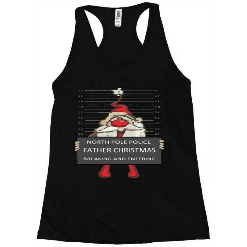 Farther Christmas Breaking And Entering Racerback Tank by moonlight2270 | Artistshot