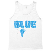 Light It Up Blue Autism Awareness April Mom Dad Kids Puzzle T Shirt Tank Top | Artistshot