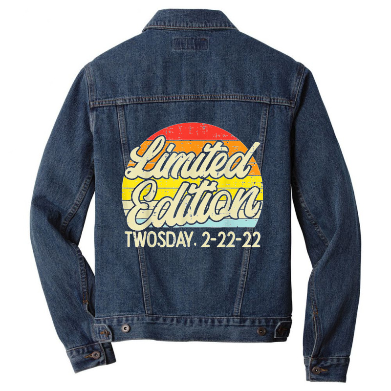 Limited Edition 2 22 22 Retro 2sday 2s Day Men Women Kids T Shirt Men Denim Jacket | Artistshot