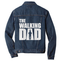 Mens The Walking Dad  Father's Day Gift  Funny Dad T Shirt Men Denim Jacket | Artistshot