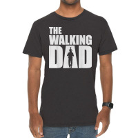 Mens The Walking Dad  Father's Day Gift  Funny Dad T Shirt Vintage T-shirt | Artistshot