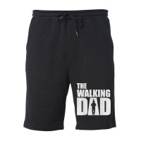 Mens The Walking Dad  Father's Day Gift  Funny Dad T Shirt Fleece Short | Artistshot