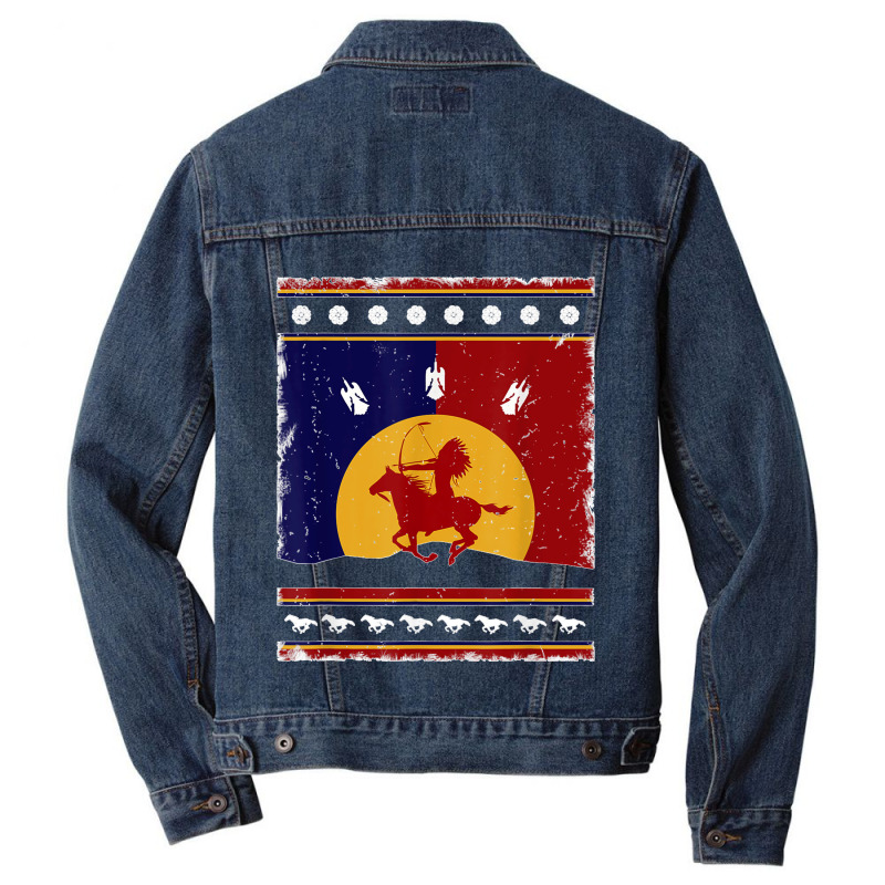 Native Warrior Tee T Shirt Men Denim Jacket | Artistshot