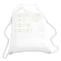 Read The Room Buddy Pro Mask Quote Virginia Alexandria T Shirt Drawstring Bags | Artistshot