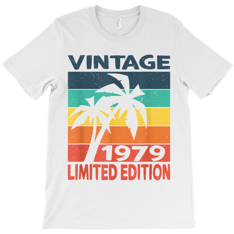 Vintage 1979 Limited Edition Birthday T Shirt T-shirt | Artistshot