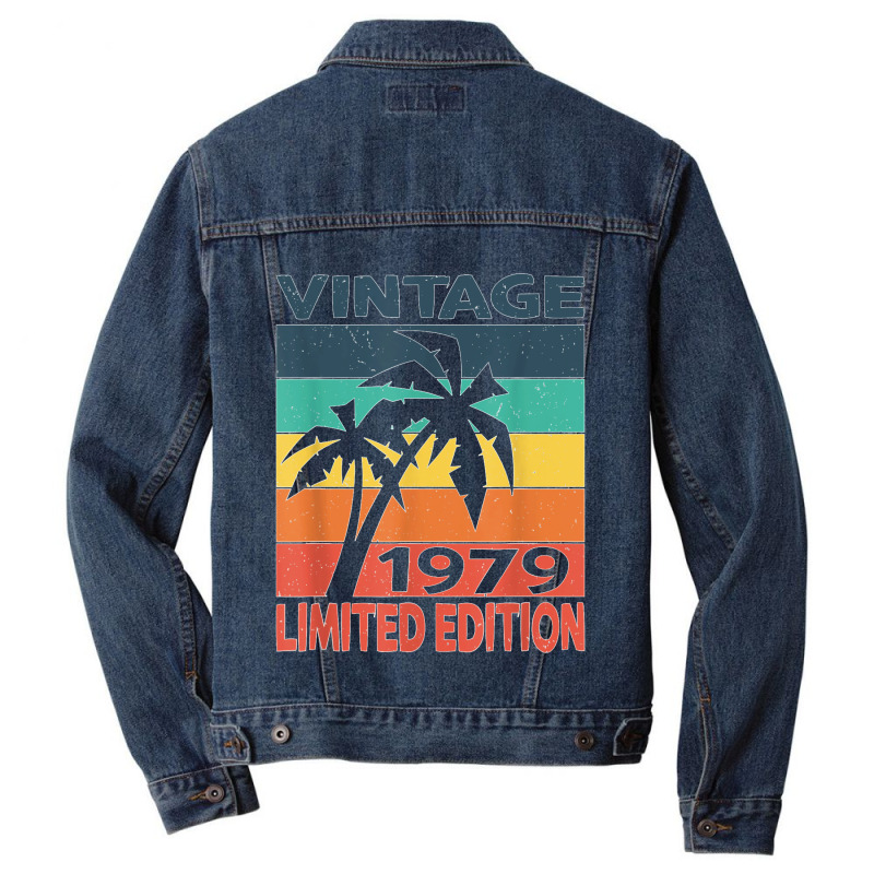 Vintage 1979 Limited Edition Birthday T Shirt Men Denim Jacket | Artistshot