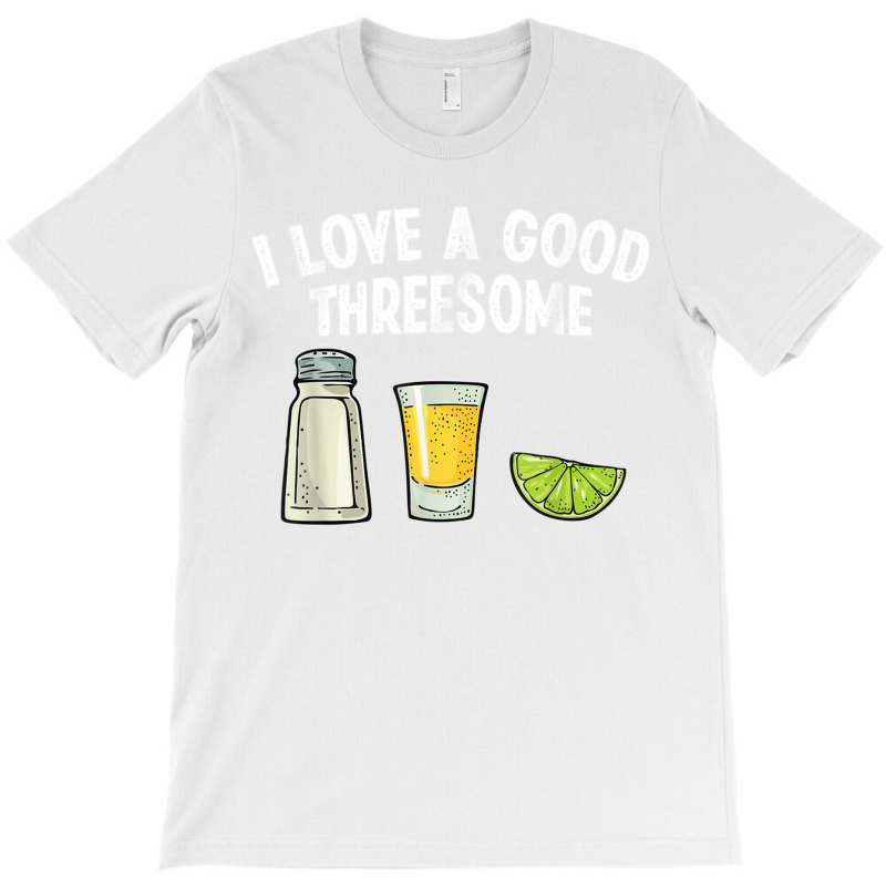 Bartender I Love A Good Threesome Drinking Bartending Barman T Shirt T-shirt | Artistshot