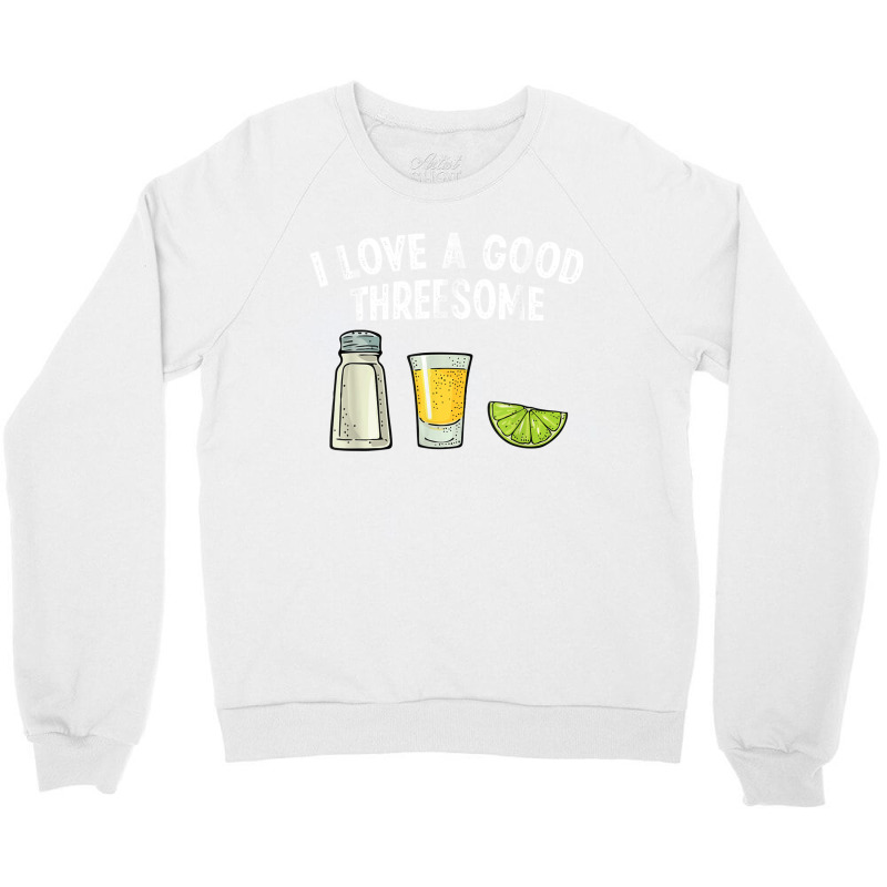 Bartender I Love A Good Threesome Drinking Bartending Barman T Shirt Crewneck Sweatshirt | Artistshot